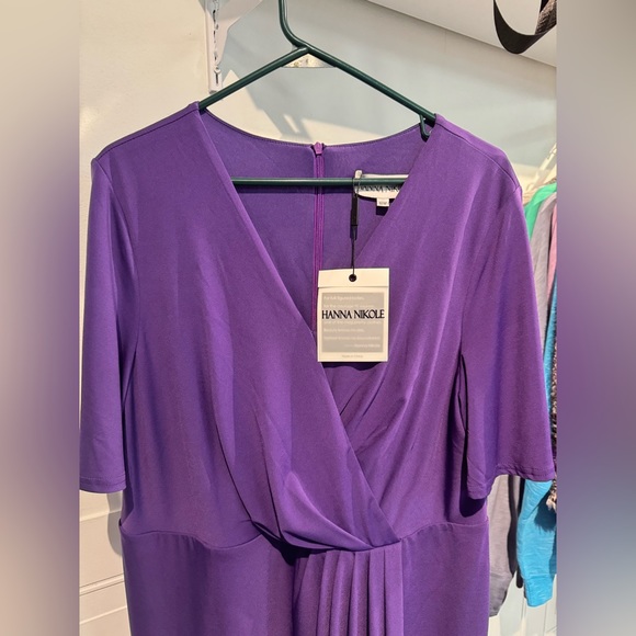 Beautiful Purple Dress Size 16W - Picture 2 of 4